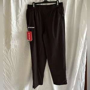 Brand New CCM Youth Medium Hockey Warm Up Pants Black